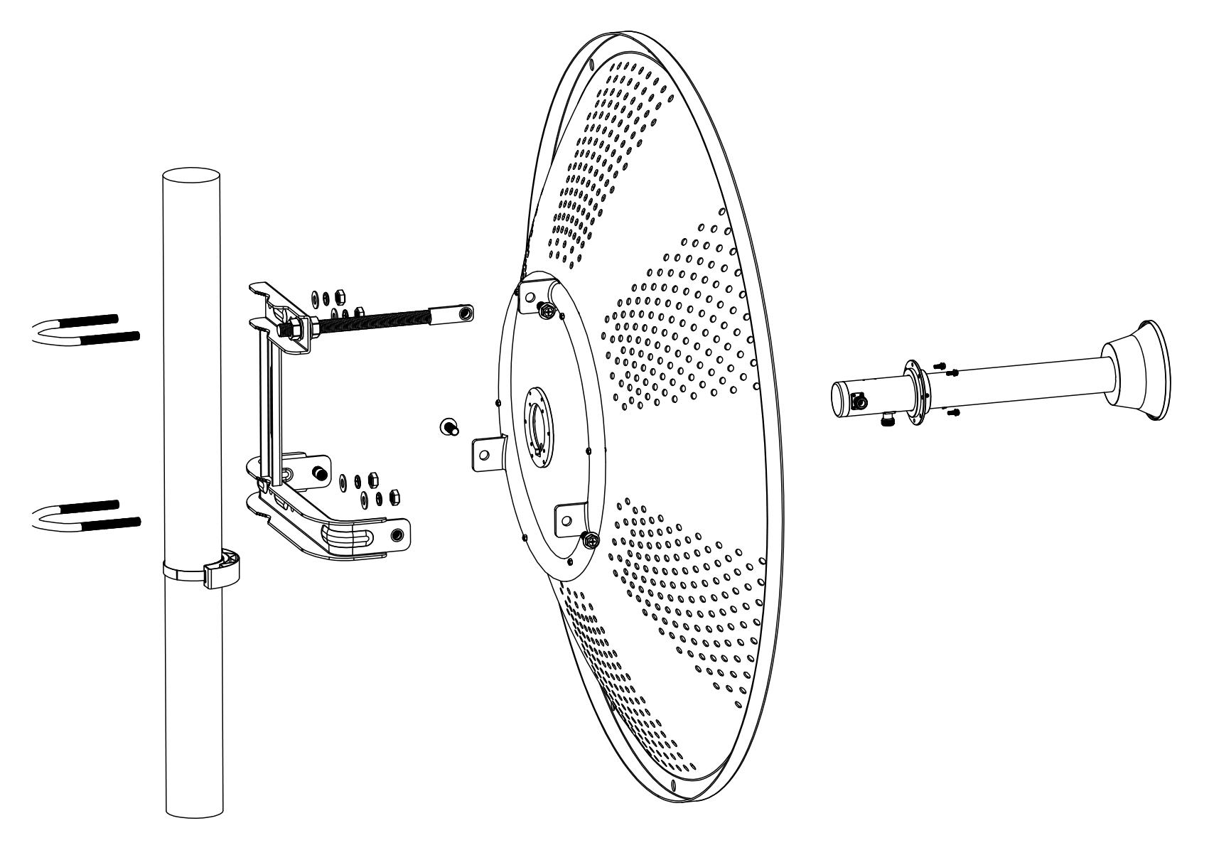 32 Dbi Mimo Dish Antenna